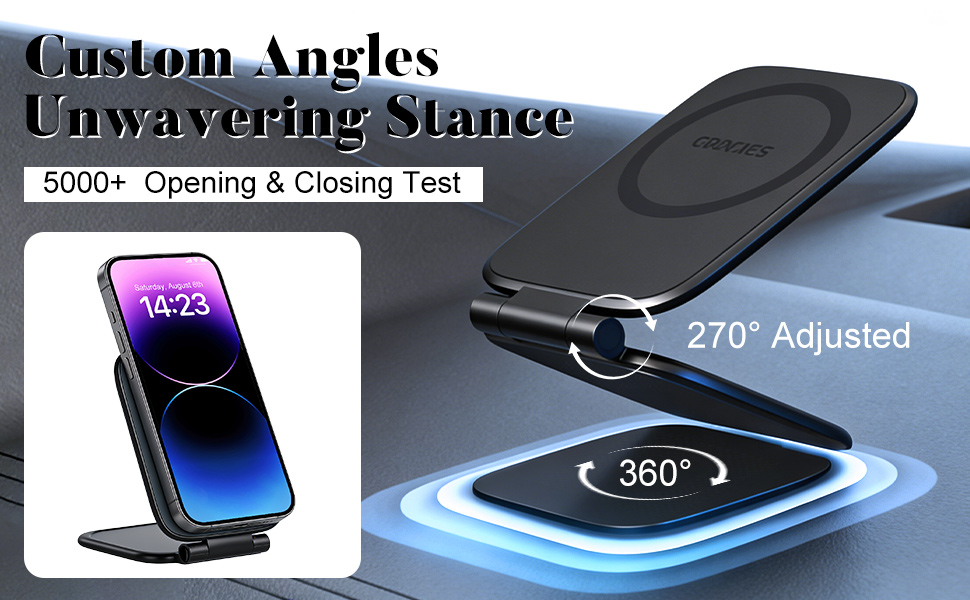 Ultrathin Adjustable Magnetic Phone Holde