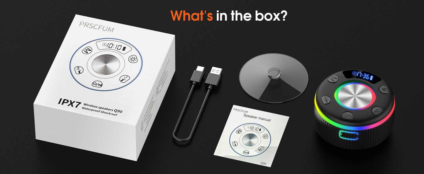 bluetooth shower speakers