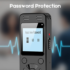 voice recorder password