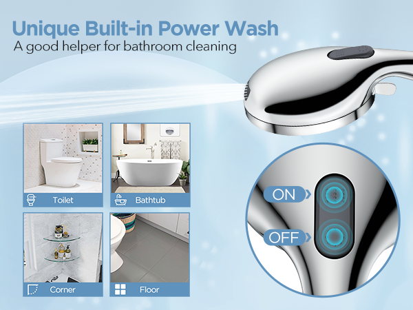 high pressure shower head