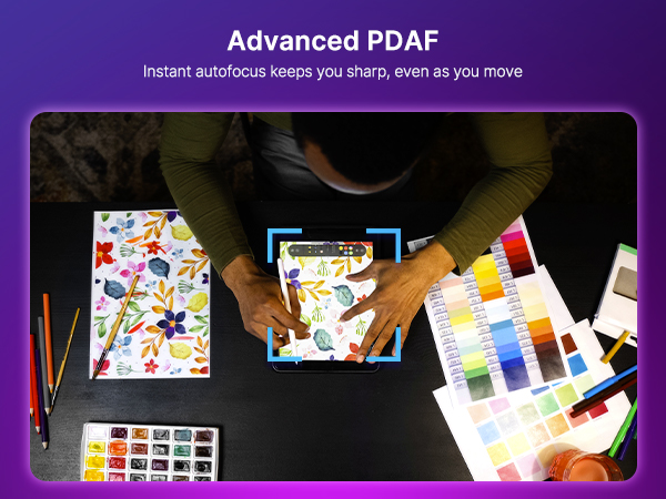 N680E Pro quickly focuses on objects in a streamer’s hands