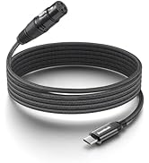 Smithok 6.6Ft Female XLR to USB C,USB c to XLR Female for Microphone,Compatible Microphone Record...