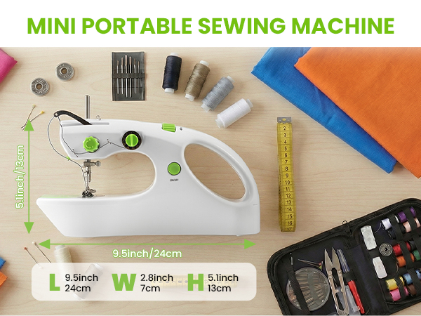 hand held sewing machine