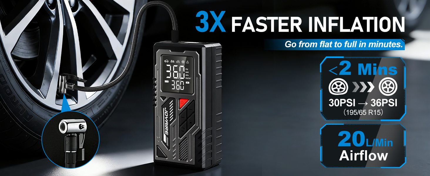 car tire air pump portable