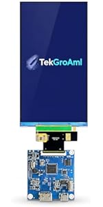 TekGroAml 4 inch IPS Square LCD Display 720x720 300 nits, H/D Video Port