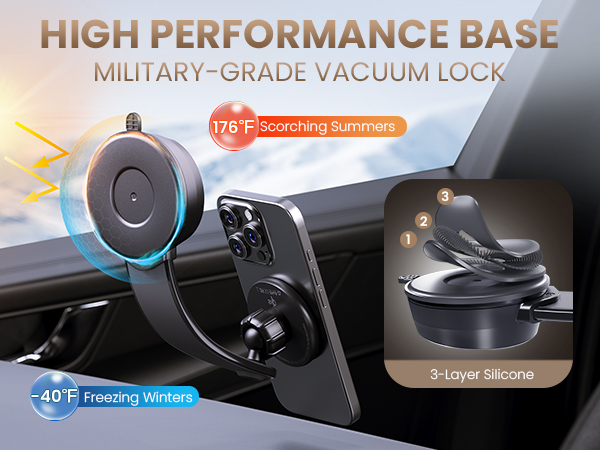 car dashboard phone mount cell phone holder for car iphone 17 16 16 14 12 13 windshield