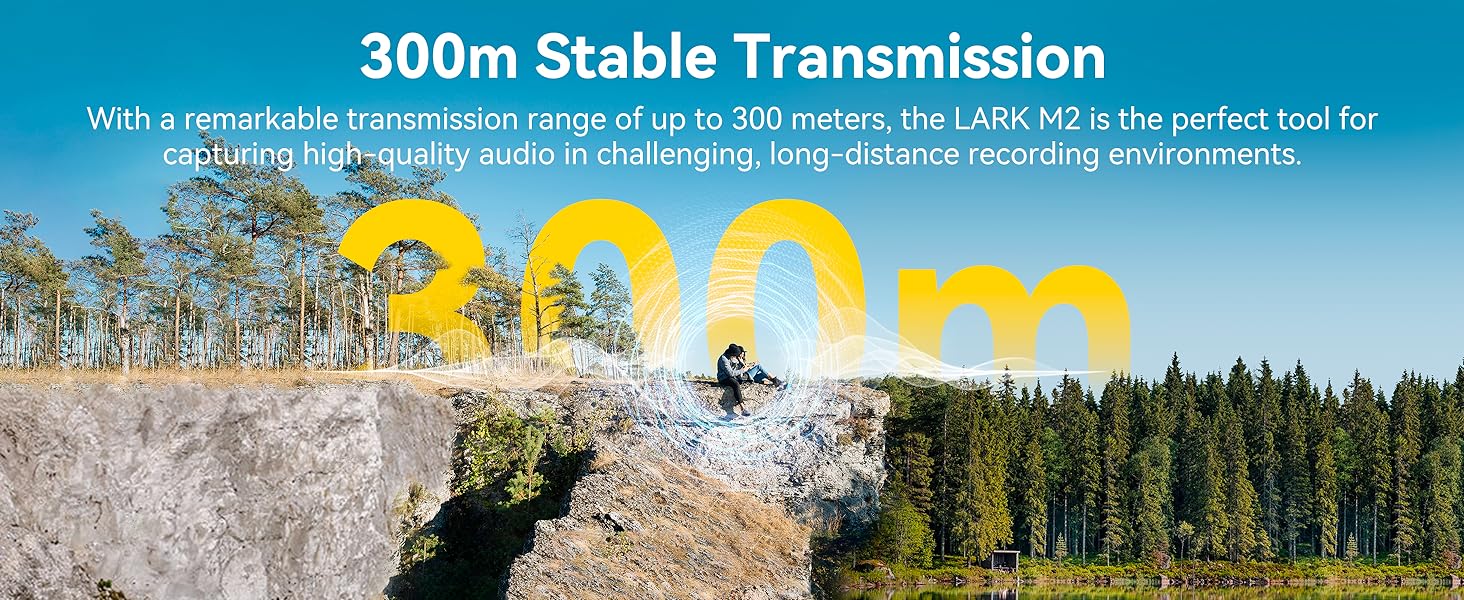 Hollyland Lark M2 wireless lavalier microphone