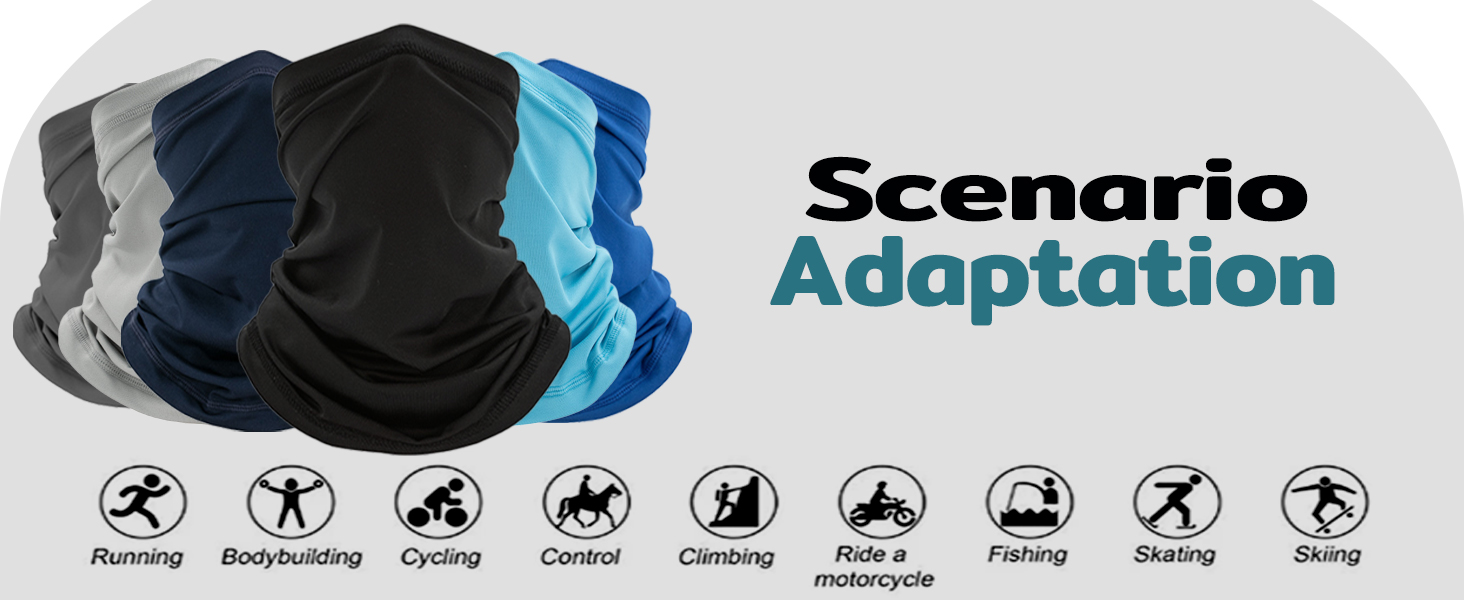 6 Pack Neck Gaiter