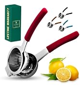 Bellemain Citrus Juicer | Metal Lemon Squeezer | Lime and Lemon Juicer Stainless Steel with Silic...
