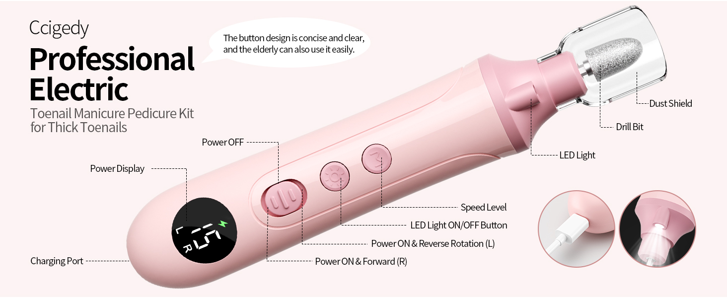 Electric Nail Drill Kit