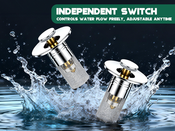 3 in 1 Sink Drain Strainer