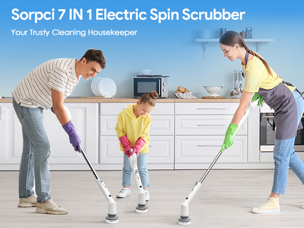 Electric Spin Scrubber 7-1