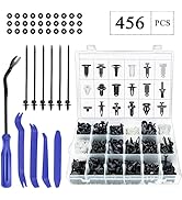 AXELECT 456 Pack Trim Removal Tool, Car Panel Door Audio Trim Tool Kit, Auto Clip Fastener Remove...