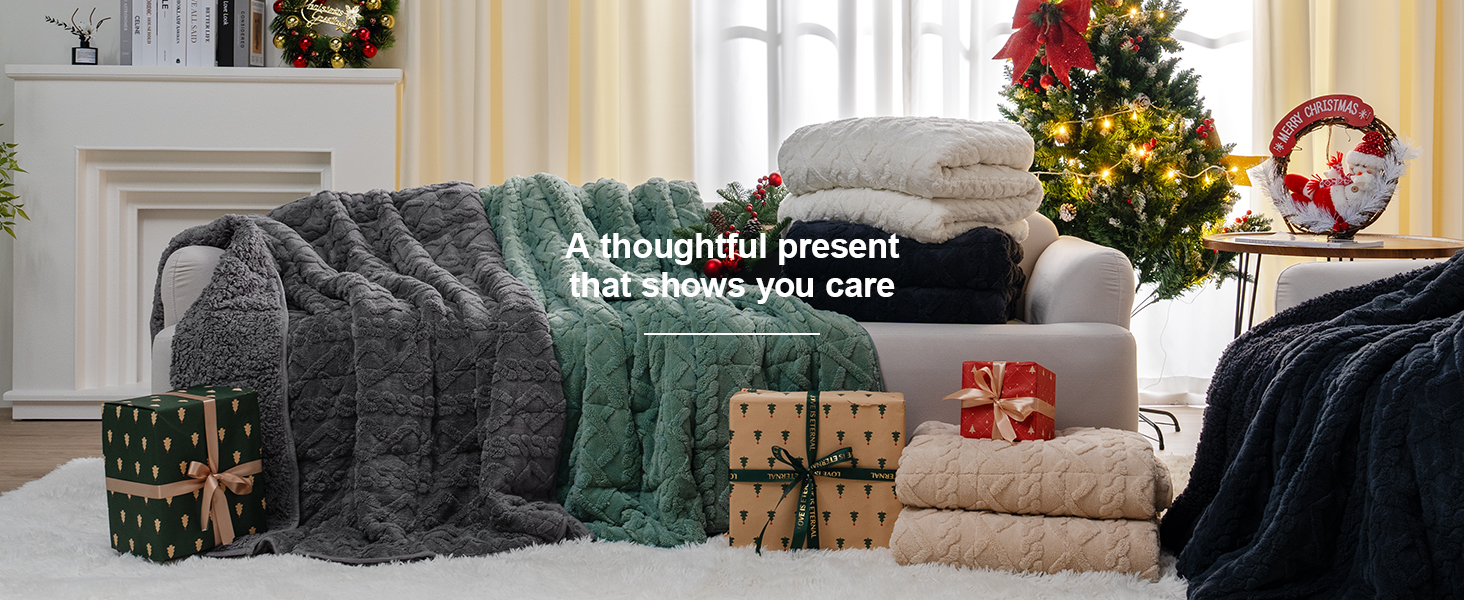 Thoughtful gift idea you cannot go wrong with this fuzzy weighted blanket