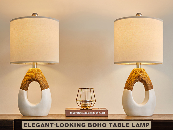 OYEARS Table lamp for bedroom