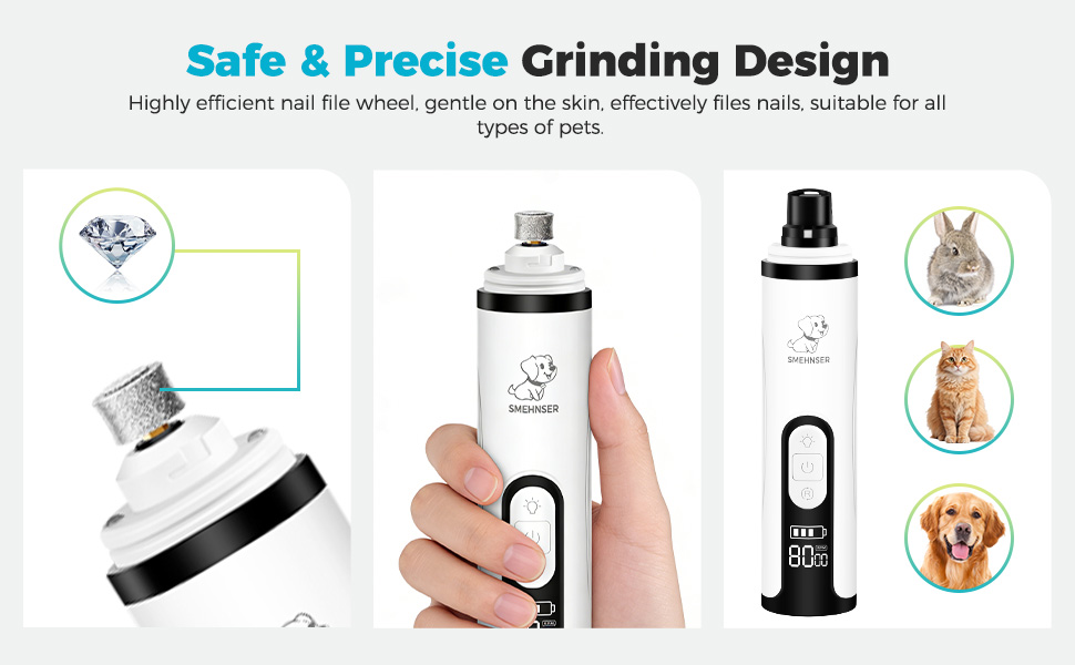 Upgraded Silent Dog Nail Grinder