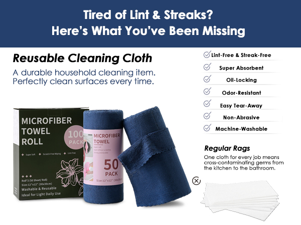 Why Choose Jessy Home Cleaning Towels?