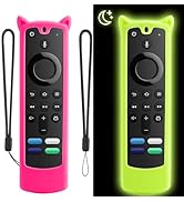 [2 Pack] Wevove Firestick Remote Cover Compatible with Alexa Voice Remote 4k/Max/Lite (3rd Gen), ...