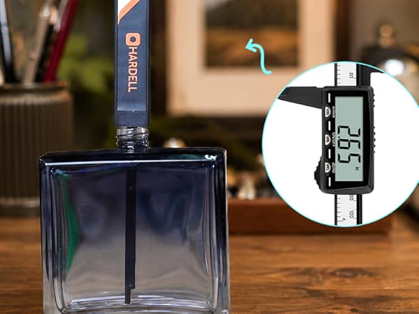HARDELL RECHARGEABLE PLASTIC DIGITAL CALIPER