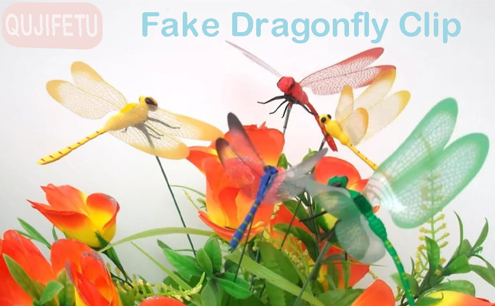 Fake Dragonfly Clip