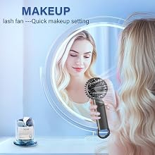 handheld fan for makeup