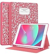 Supveco Case for iPad 9th/8th/7th Generation 10.2 inch (2021/2020/2019 Model) with Pencil Holder,...