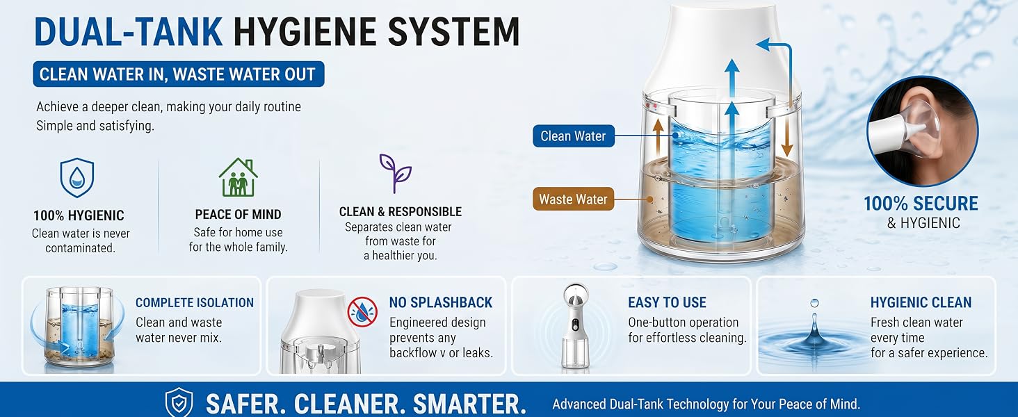 DUAL-TANK HYGIENE SYSTEM