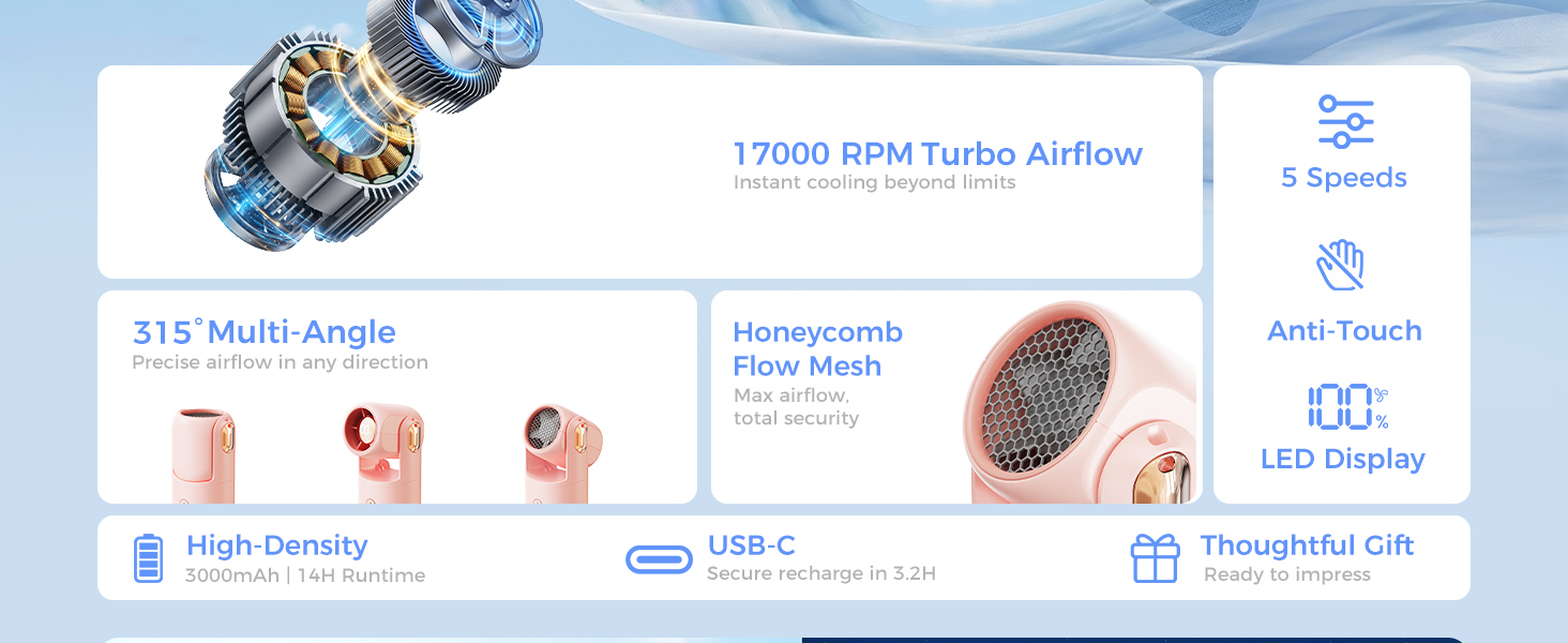 handheld fan