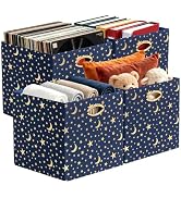 Posprica 13x13x13 Storage Cube Bins, Collapsible Storage Bins Fabric Storage Cubes Organizer Bask...