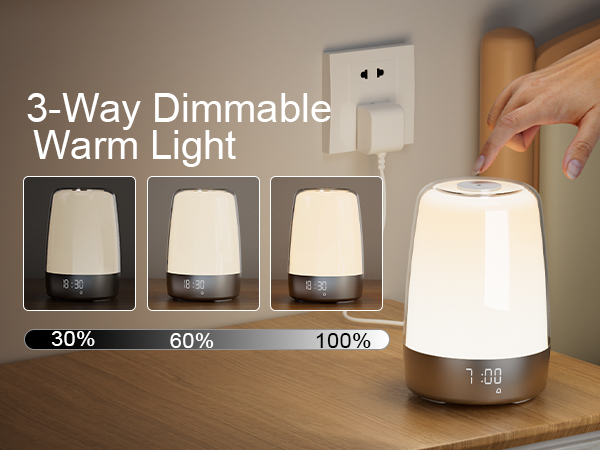 wake up light sunrise alarm clock