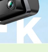 4K dash cam front and rear