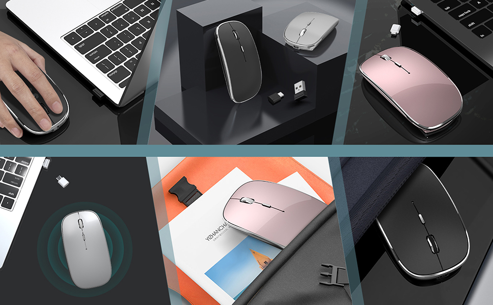 Wireless mouse reality scene show