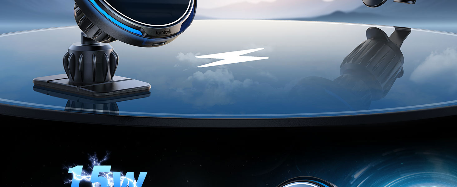 wireless car mount charger