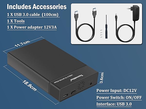 USB 3.0 SATA Enclosure