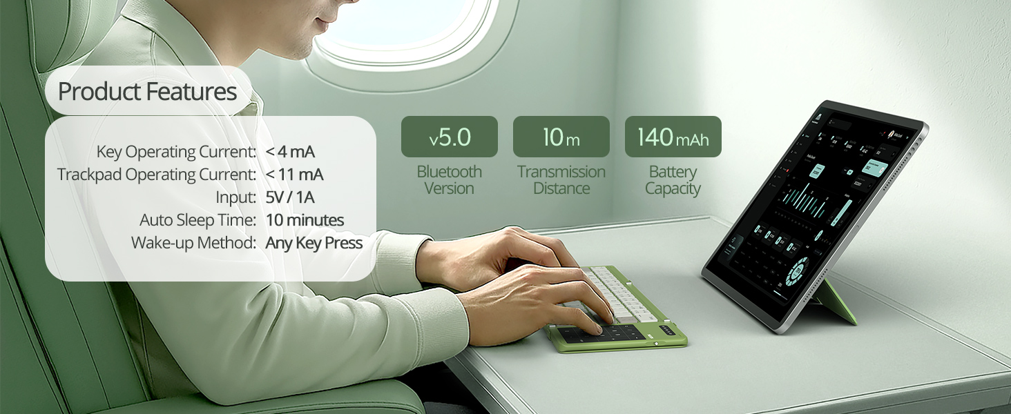 Nillkin Foldable Keyboard - Product Features