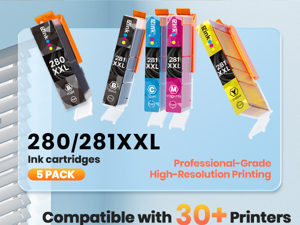 Canon PGI-280XXL CLI-281XXL 280 XXL 281 XXL Ink Cartridge