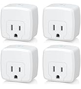 HBN Smart Plug Mini 15A, WiFi Smart Outlet Works with Alexa, Google Home Assistant, Remote Contro...