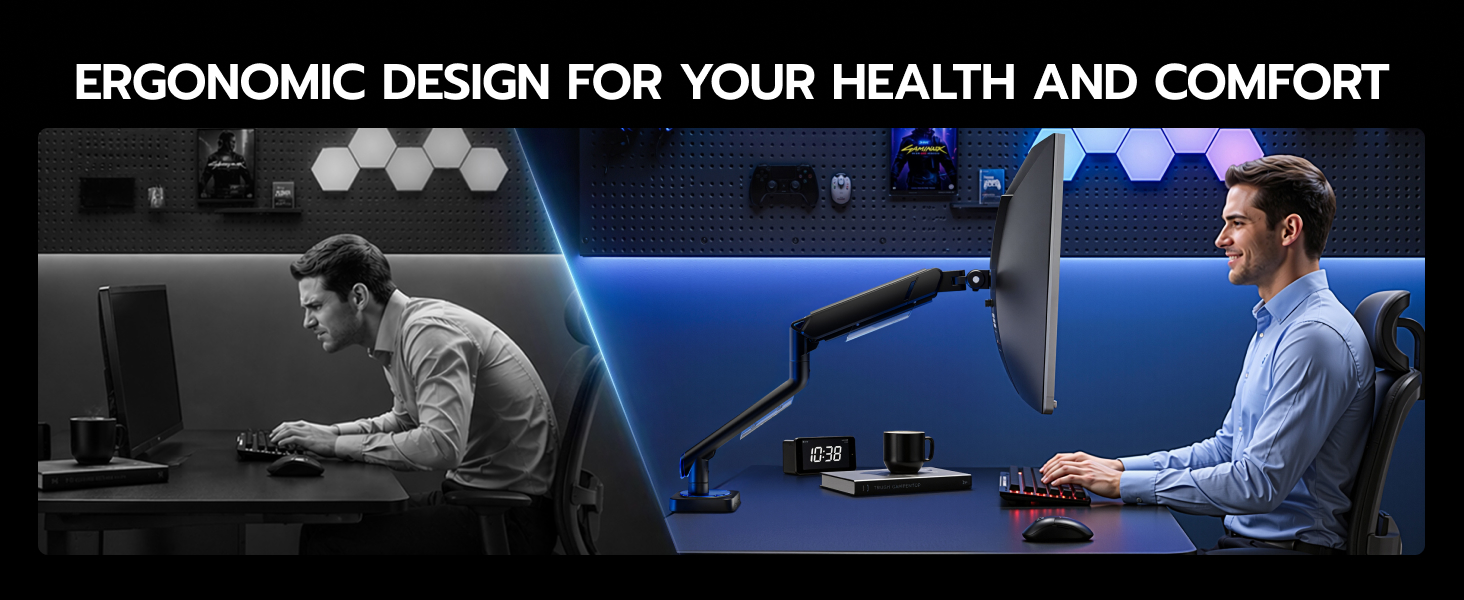 Ultrawide Single Monitor Mount