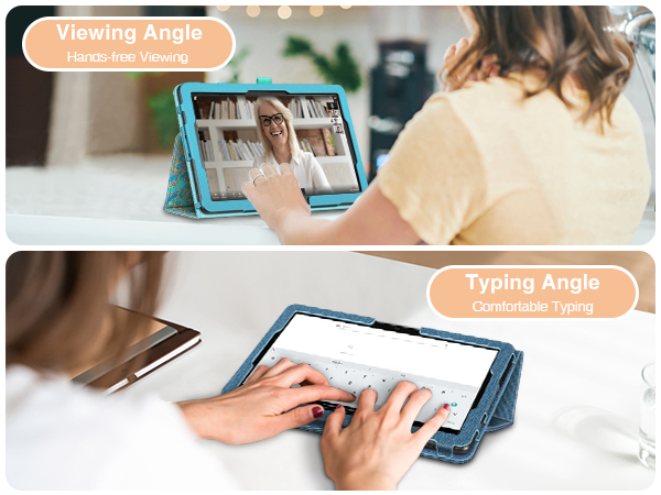 Kindle hd 10 case cover 2023 sleeve bag flip folding magnetic Rotatable Kickstand Shockproof