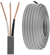 FIRMERST 12/2 UF Wire Outdoor Direct Burial Stranded Copper Cable 100ft