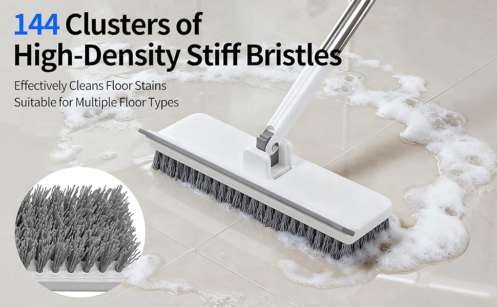 144 Clusters of High-Density Stiff BristleS
