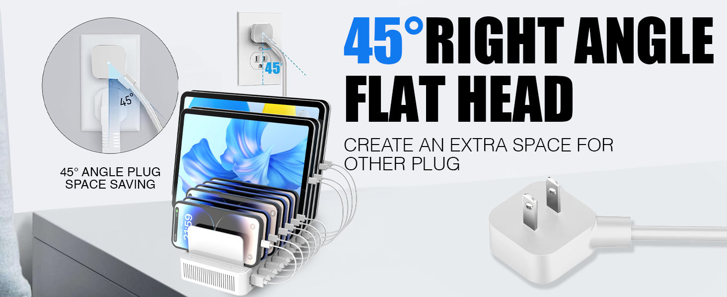 10 port USB charging station