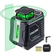 Firecore Laser Level 360 Self Leveling, Compact Green Cross Line Laser Leveler with Horizontal an...