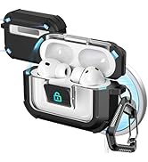 R-fun for AirPods Pro 3 Generation Protective Case, Compatible with Magsafe, Magnetic Automatic L...