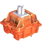 DAIDAI Mechanical Keyboard Switches | 3 Pin 50gf Pre Lubed Linear Switch | Durable 80M MX Compati...