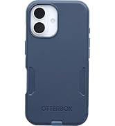 OtterBox iPhone 16 Commuter Series Case - Baby Blue Jeans