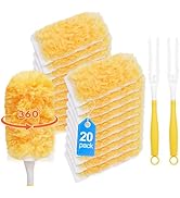 YagoDago Duster Refill Compatible with Swiffer Duster Handle, 360 Heavy Duty Duster Refills with ...
