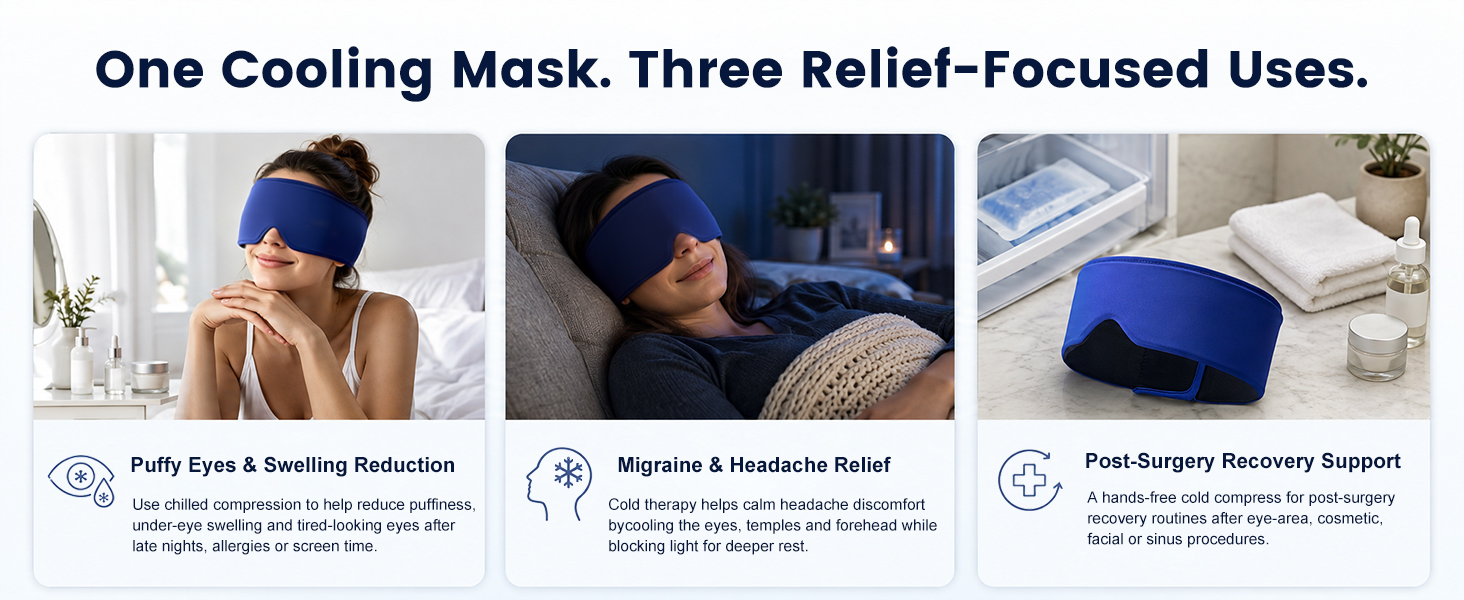cooling eyes mask