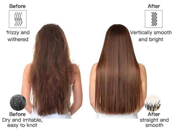 Hair Straightener Brush