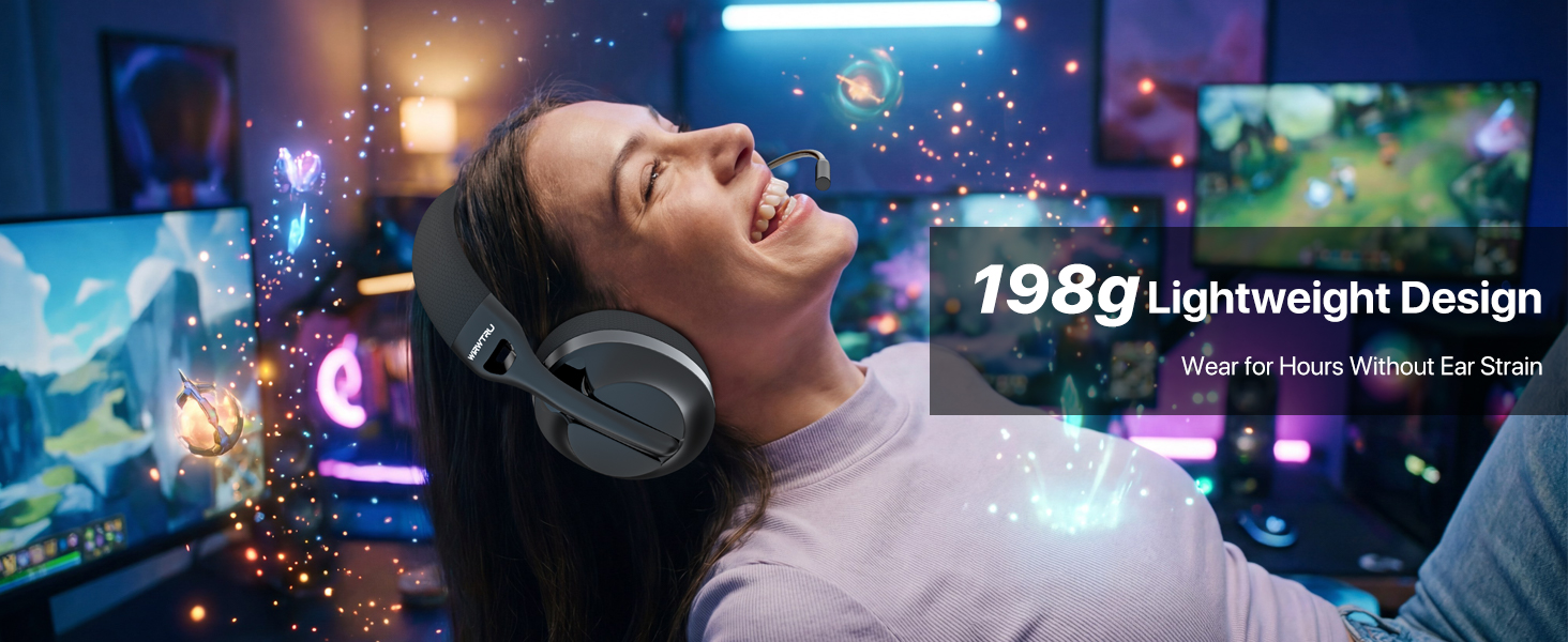 lightweight gaming headset